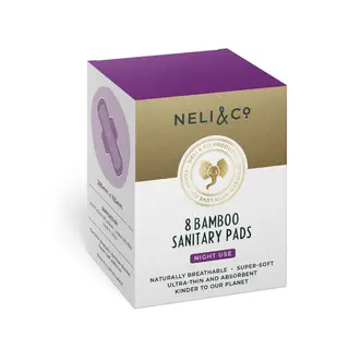 NELI & CO Bamboo Night Use Sanitary Pads