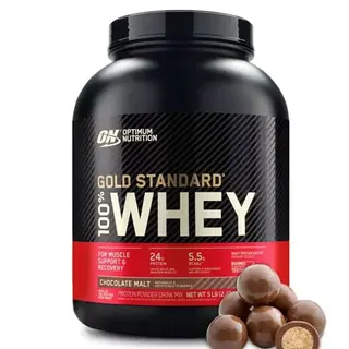 Optimum Nutrition Chocolate Malt Whey Protein, 5lb