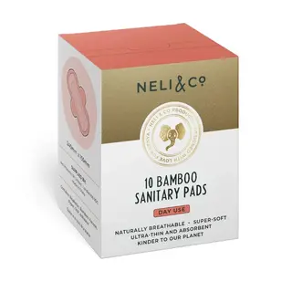 NELI & CO Bamboo Day Use Sanitary Pads