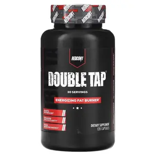 REDCON 1 DOUBLE TAP Fat Burner Capsules, 120 Count