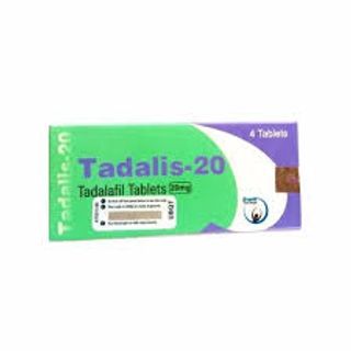 TADALIS Tadal Tadalafil Tablets 20mg, 4 Tablets