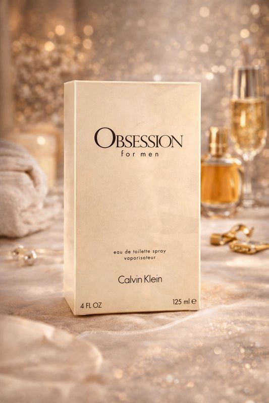 Calvin Klein Obsession Eau de Toilette for Men, 4 fl oz