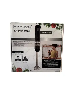 BLACK & DECKER Cordless Immersion Blender