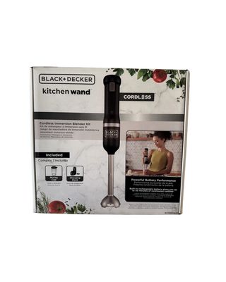 BLACK & DECKER Cordless Immersion Blender