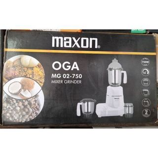 MAXON OGA Mixer Grinder 750W, 3 Jars