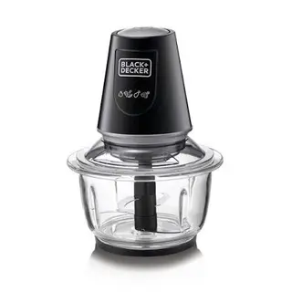 BLACK & DECKER 400W VERTICAL CHOPPER WITH GLASS BOWL GC400-B5