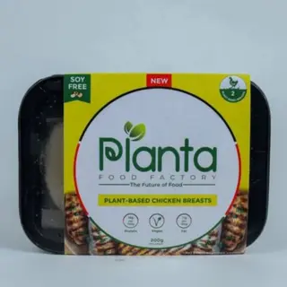 Planta Soy-Free Vegan Chicken Breasts, 200g