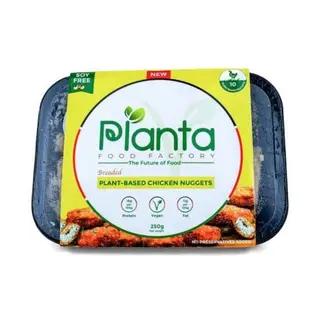Planta Soy-Free Vegan Chicken Nuggets, 250g
