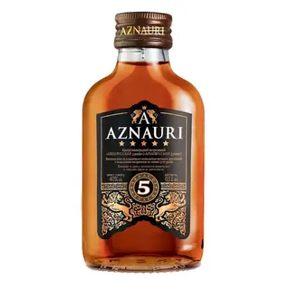 Бренді виноградний витриманий AZNAURI 5 років 0,1л 40%