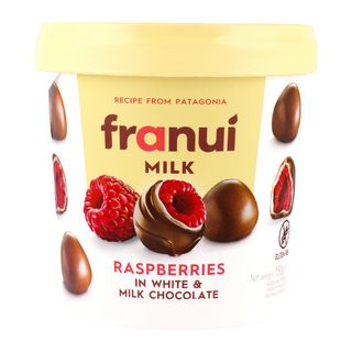 Малини Franui с Бял и Млечен Шоколад Замразени 150г