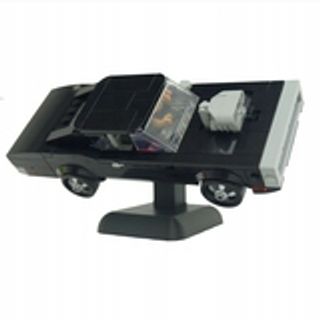 Podstawka pod samochody Lego Speed Champions 5cm - czarna - Klockobus