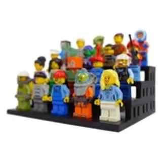 Podstawka pod 20 figurek Lego - ekspozytor - Klockobus