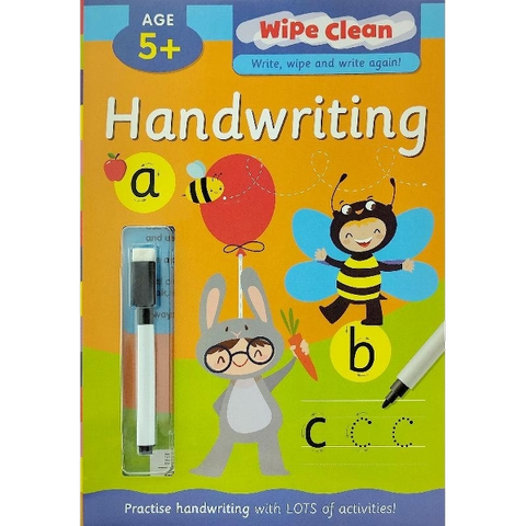 Alligator Wipe-Clean Handwriting Book, 5+ Years