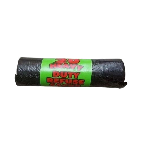 Decho Emperor Black Refuse Sacks, 20 Pack