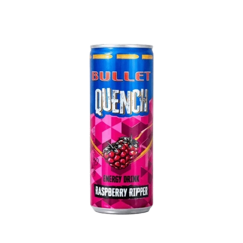 Bullet Quench Raspberry Ripper Energy Drink, 250Ml