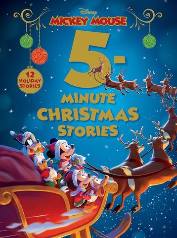 Disney Mickey Mouse 5-Minute Christmas Stories