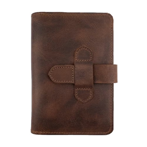 Zeekraft Real Leather Brown Diary