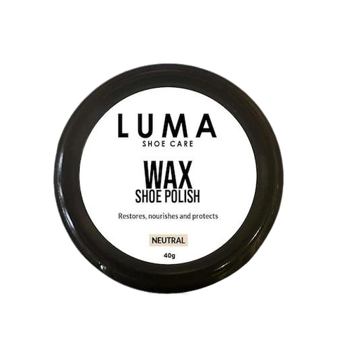 Luma Neutral Wax Shoe Polish, 40G