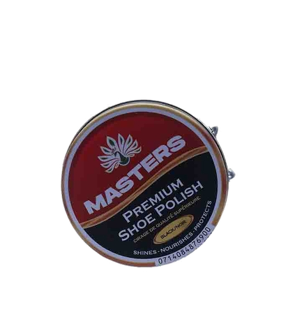 Masters Premium Black Shoe Polish, 50Ml