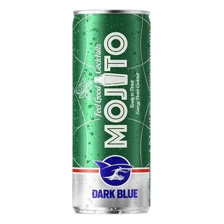 Dark Blue Mojito Energy Drink, 250Ml