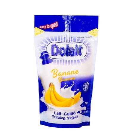 Dolait Banana Curd Milk, 200Ml