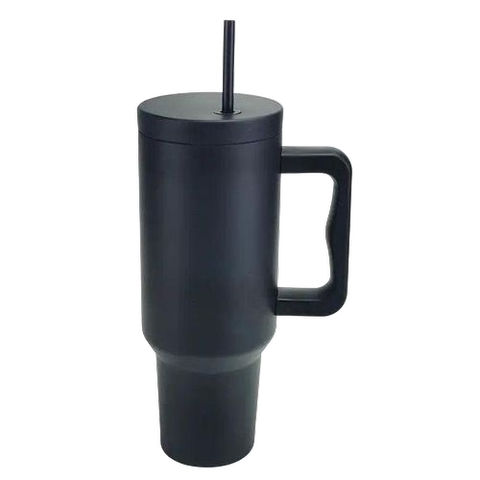 Life Forte Black Tumbler, 40Oz