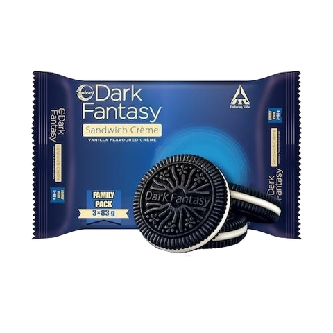 Dark Fantasy Vanilla Crème Sandwich, 249G