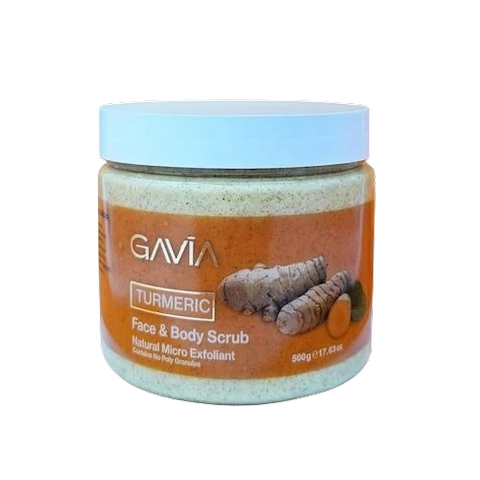 Gavia Turmeric Face & Body Scrub, 500G