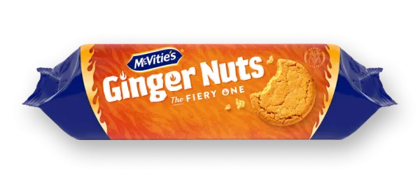 Mcvitie's The Fiery One Ginger Nuts Cookies, 60G