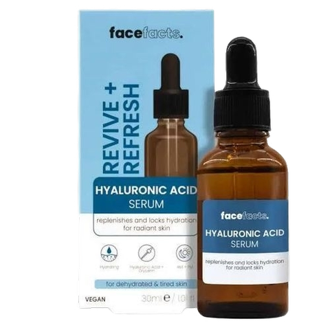 Facefacts Vegan Hyaluronic Acid Serum, 30Ml