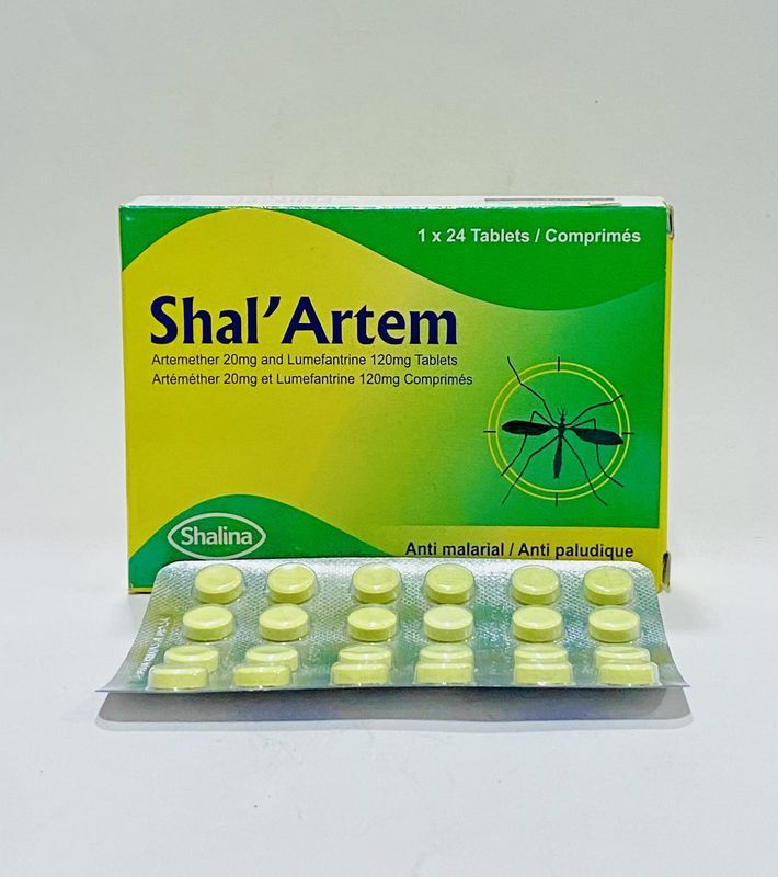 Shalina Shal'artem Anti-Malarial Tablets, 24 Count
