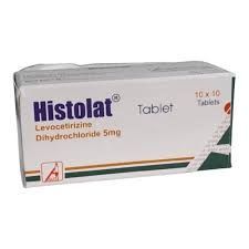 Histolat Levocetirizine 5Mg Tablets, 10 Count