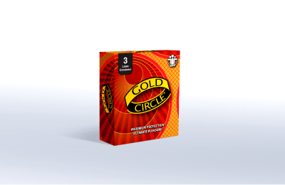 Gold Circle Latex 3 Condom