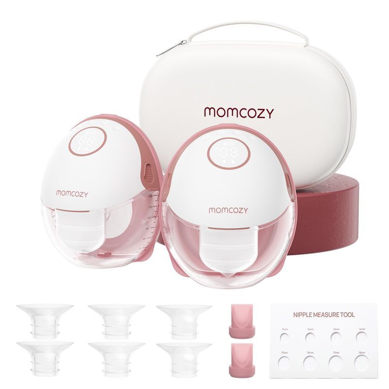 Momcozy Pink Breast Pump