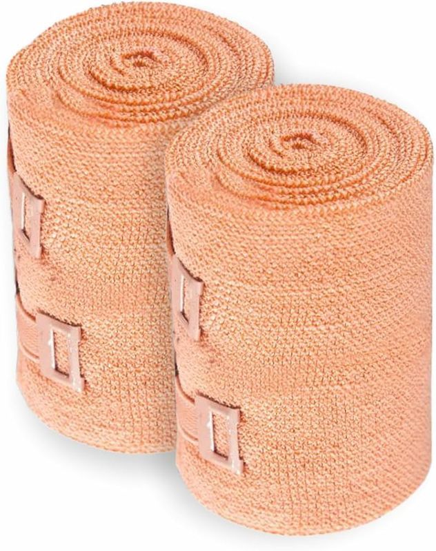 Orange Crepe Bandage, 15X450Cm