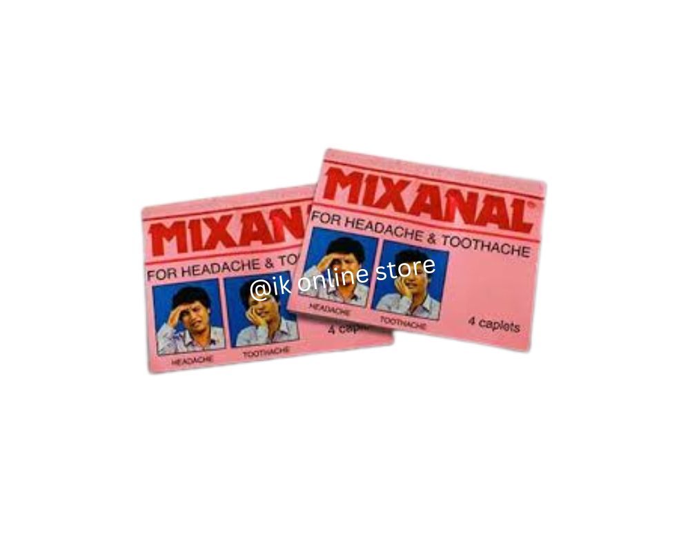 Mixanal Caplets For Headache & Toothache