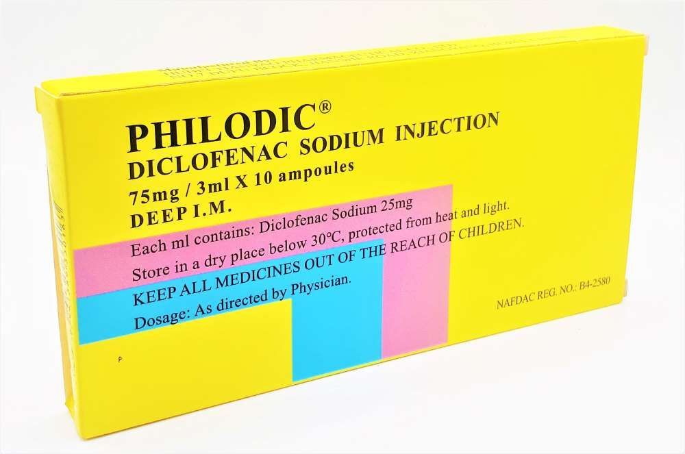Philodic Diclofenac Sodium Injection, 3Ml