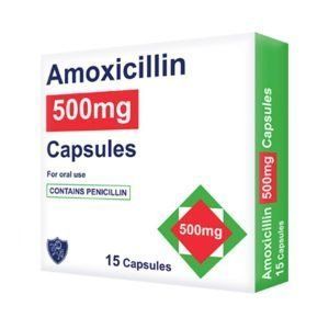 Cimoxil Amoxicillin Capsules 500Mg, 15 Count