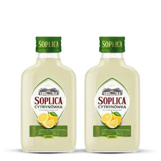 2 x SOPLICA CYTRYNÓWKA 0,09L 26%