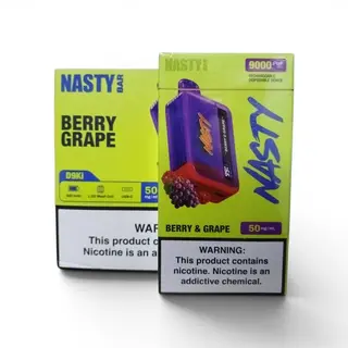NASTY Berry Grape Disposable, 9000 Puffs