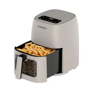 Friggitrice Ad Aria Digitale 4 L 1500 W - Grigia