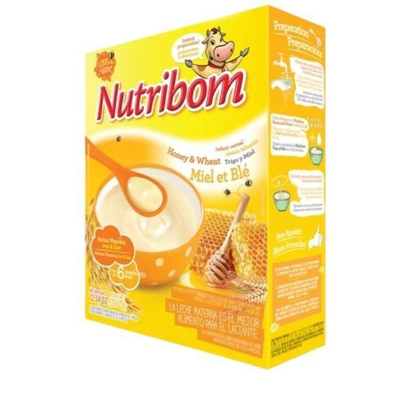 Nutribom Honey & Wheat Cereals, 350G