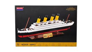 🚢 Elite Cruise Ship Model — დეტალიზებული ასაწყობი ნაკები (4190 დეტალიანი)