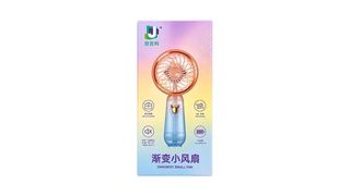 ✨ Pastel Mini Fan — ხელის ვინტილატორი
