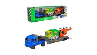 🔥 Power Carrier Truck — დიდი სატვირთო მოძრავი ტექნიკით