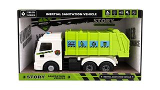 🚛 City Clean Garbage Truck — ნაგვის მანქანა განათებით და ხმოვანი ეფექტებით