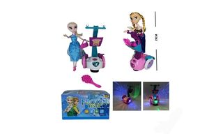 ❄️ Frozen სკუტერი თოჯინით