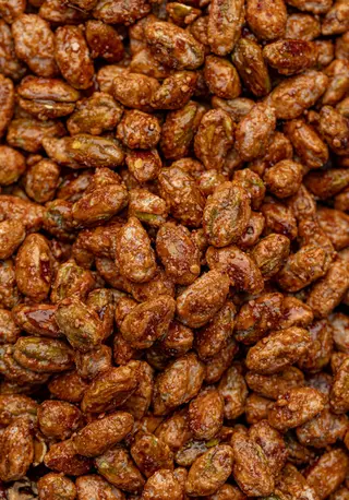 Pistaches décortiquées caramélisées 100g