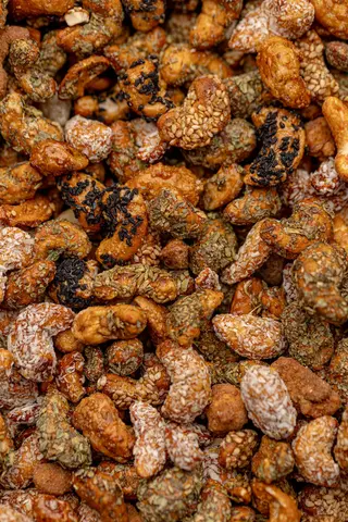 Mélange de noix de cajou caramélisées 100g