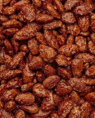 Amandes caramélisées 100g